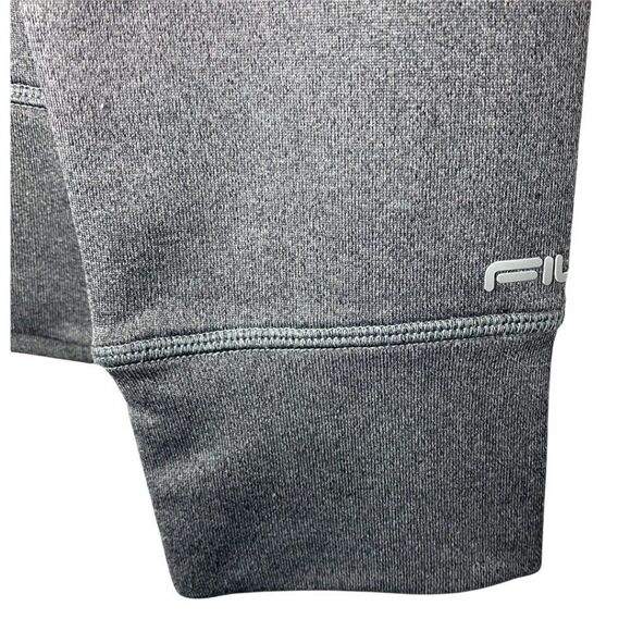 Fila men's Grey F3 Crew Neck Long Sleeve Activewear Sweat Shirt US L - Picture 5 of 8